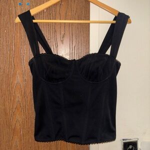 Snatched Black Corset